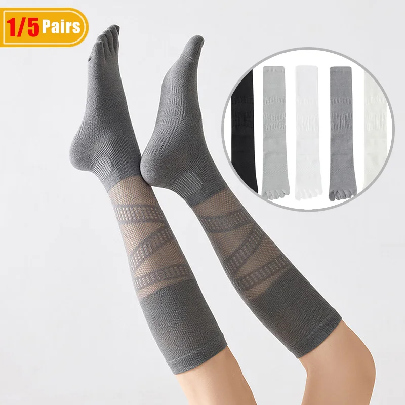 Badminton Queen - 1/5 Pares de Calcetines de Compresión