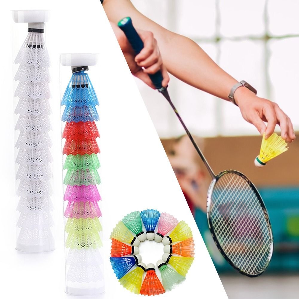 Badminton Nylon Shuttlecock - Bola de plástico a prueba de