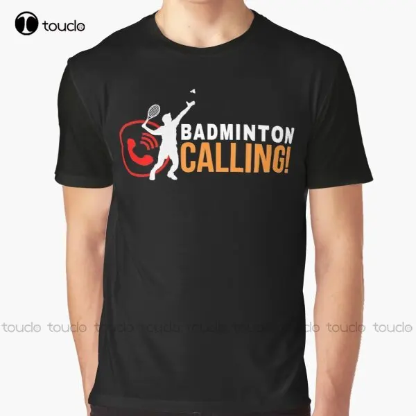 Badminton Is Calling - Nueva camiseta gráfica de llamadas de