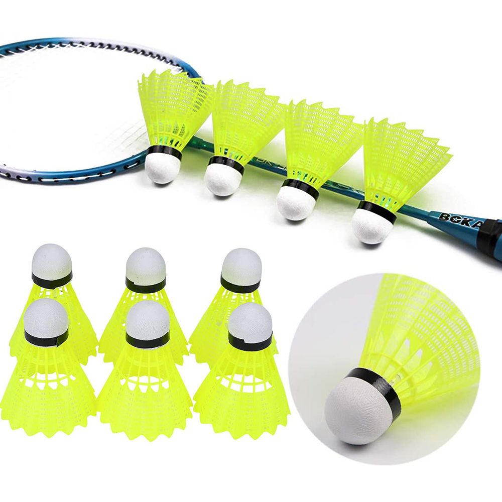 Badminton Nylon Shuttlecock - Nuevas Pelotas de Bádminton de Plástico,