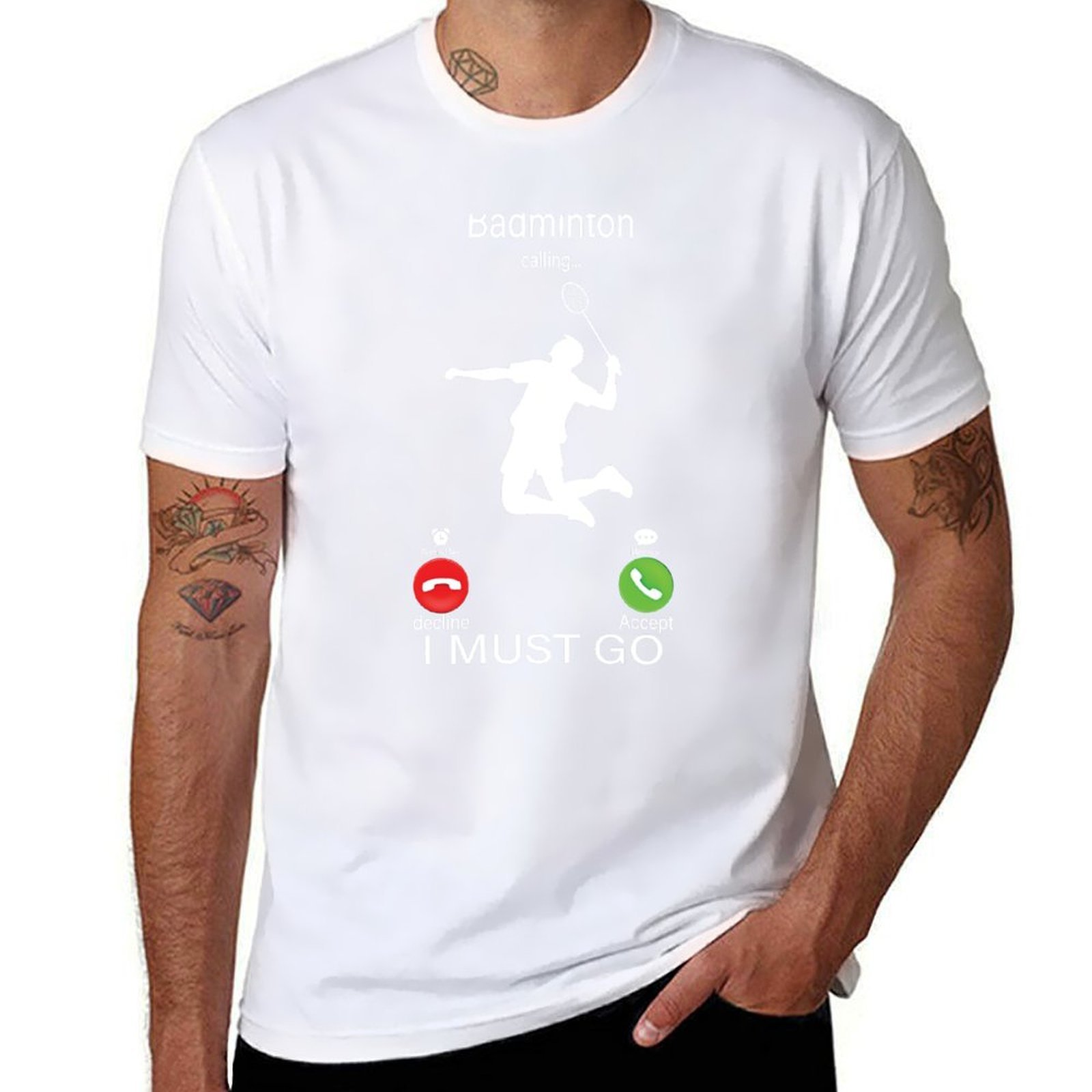 Badminton Is Calling - Camiseta Badminton Is Calling And I