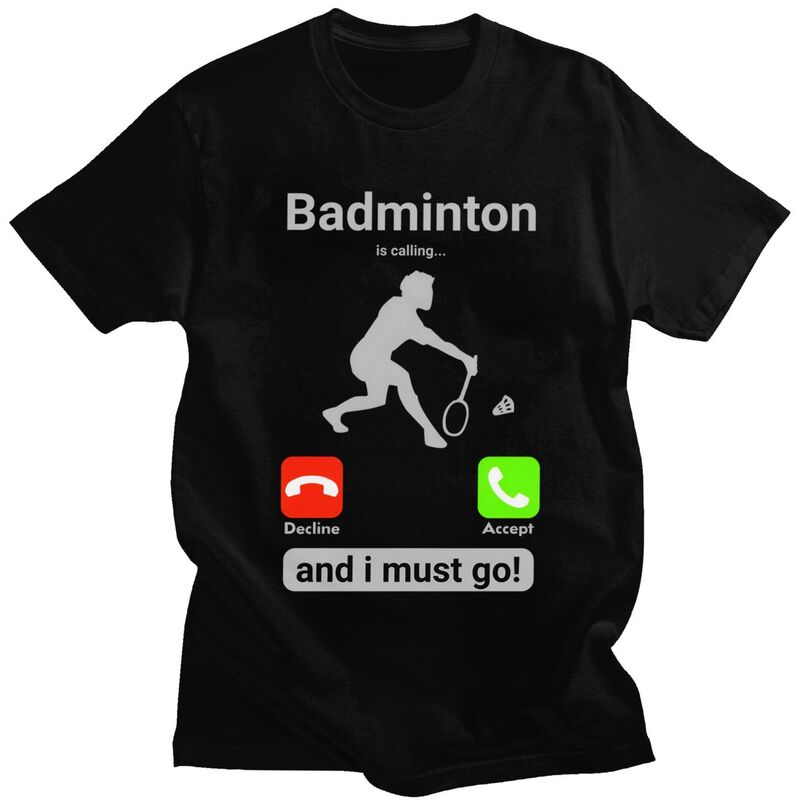 Badminton Is Calling - Camisetas de bádminton está llamando para