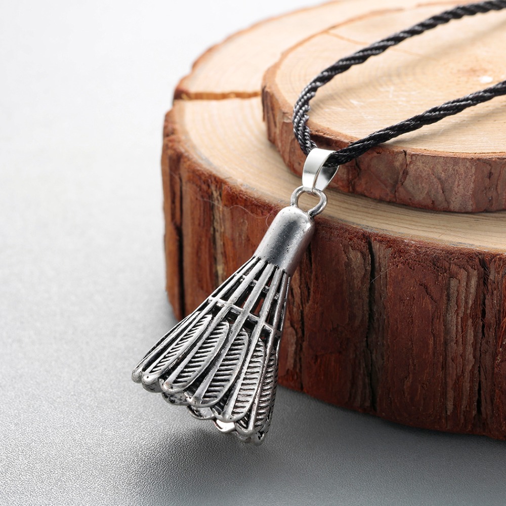 Badminton Is Calling - Kinitial-collar con colgante en forma de