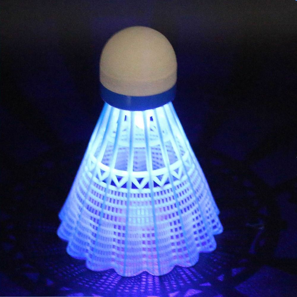 Badminton Nylon Shuttlecock - Pelotas de Bádminton LED Luminosas, Pelotas