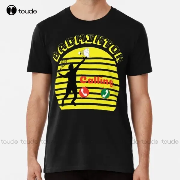 Nueva camiseta Premium de bádm - Badminton Is Calling reseña y precio