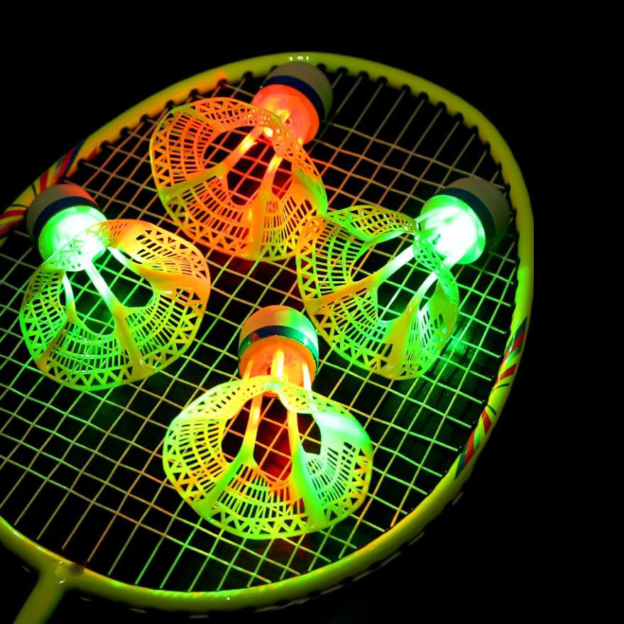 Pelotas de bádminton luminosas - Badminton Queen reseña y precio