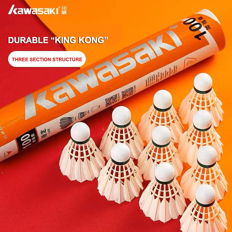 Kawasaki King Kong 100/500 vol - Badminton Nylon Shuttlecock reseña y precio