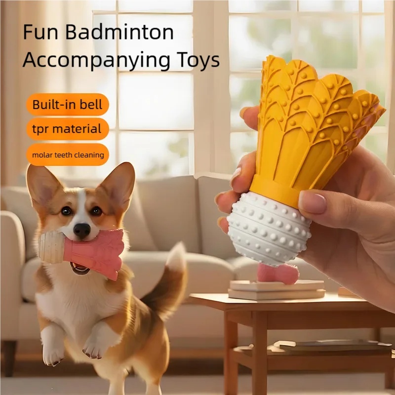 Juguete de goma con forma de b - Badminton Xxl reseña y precio