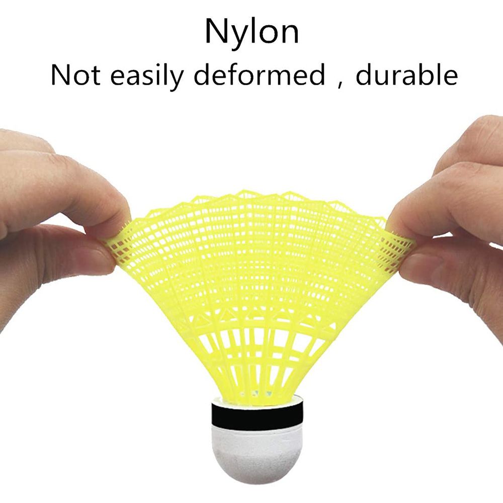 Bolas de bádminton verdes de 6 - Badminton Nylon Shuttlecock reseña y precio