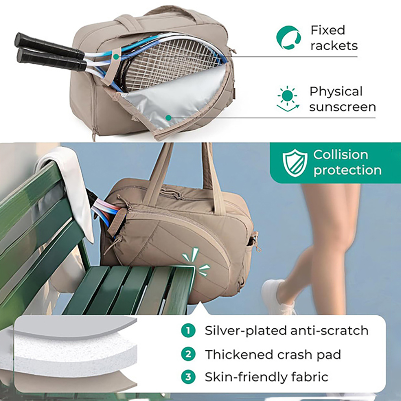 Bolsa para raquetas de bádmint - Badminton Xxl reseña y precio