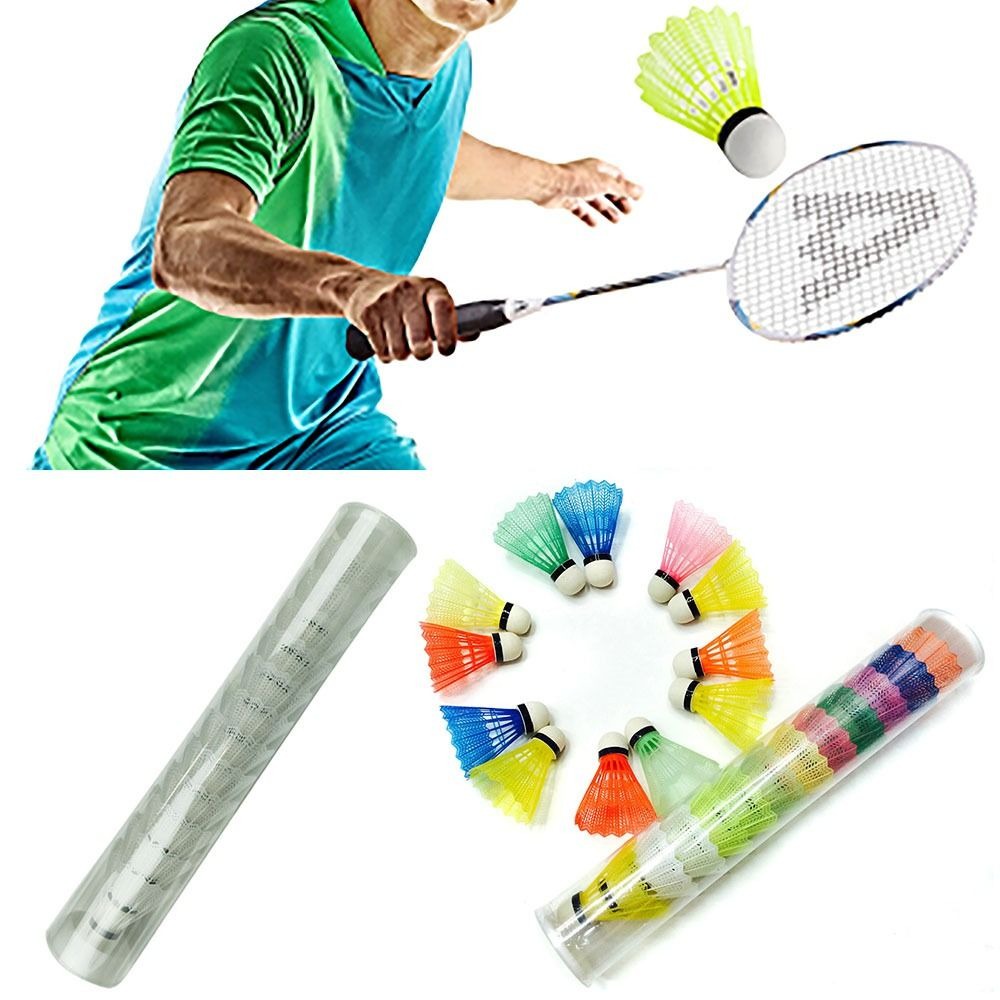 Bola de espuma multicolor para - Badminton Nylon Shuttlecock reseña y precio