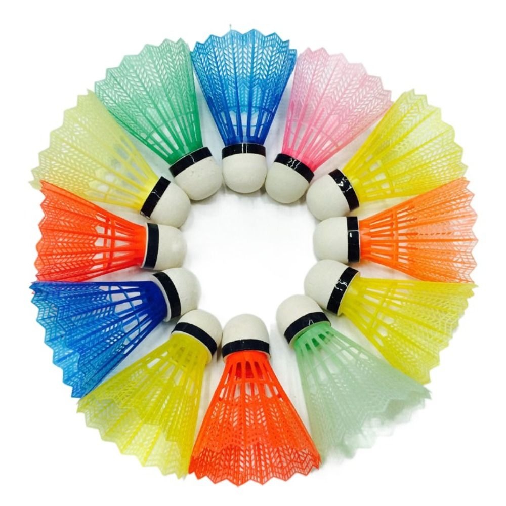 Bola de espuma multicolor para - Badminton Nylon Shuttlecock reseña y precio