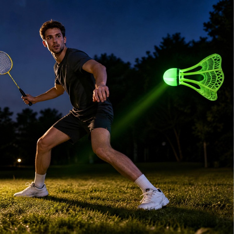 Volante de Bádminton Luminoso  - Badminton Nylon Shuttlecock reseña y precio