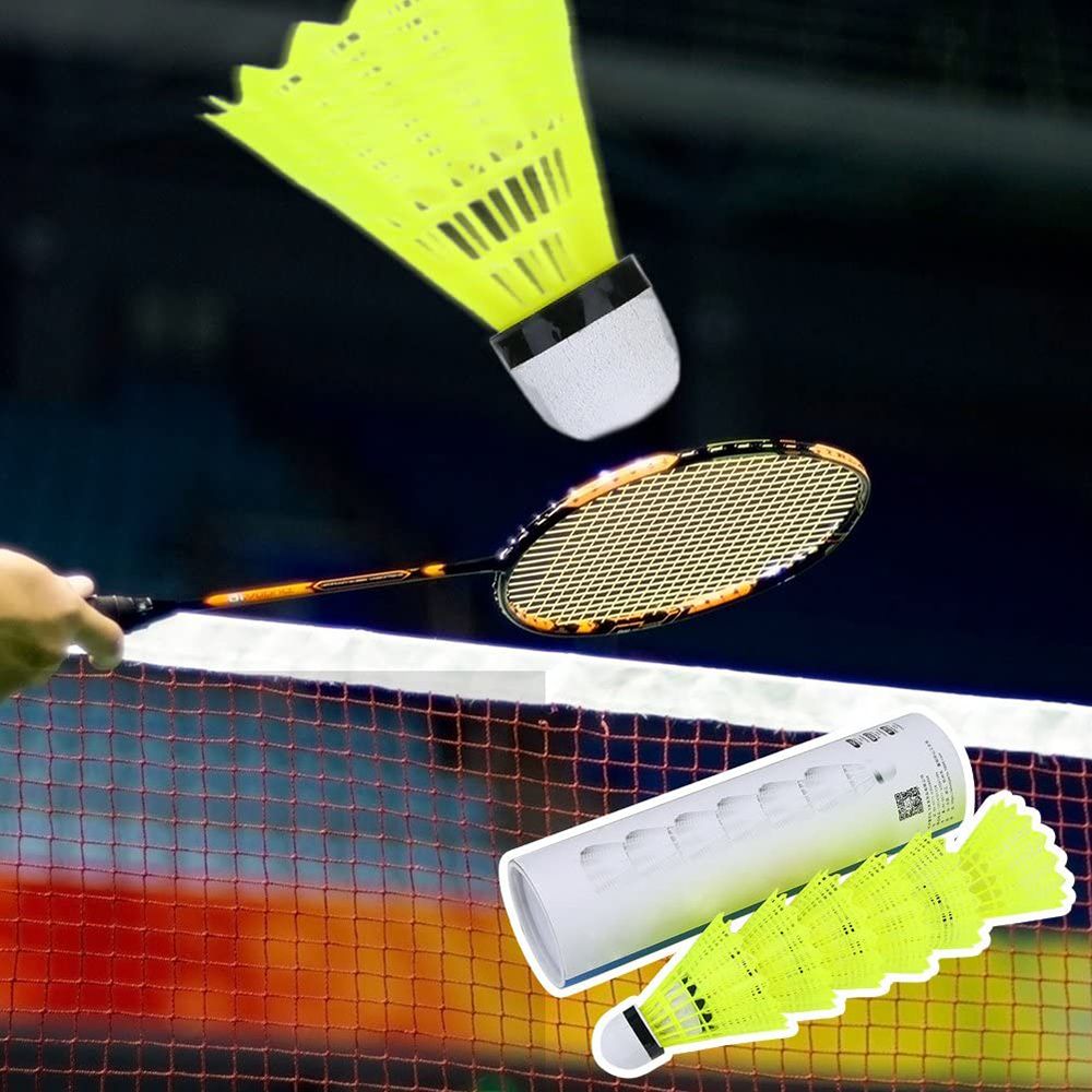 Nuevas Pelotas de Bádminton de - Badminton Nylon Shuttlecock reseña y precio