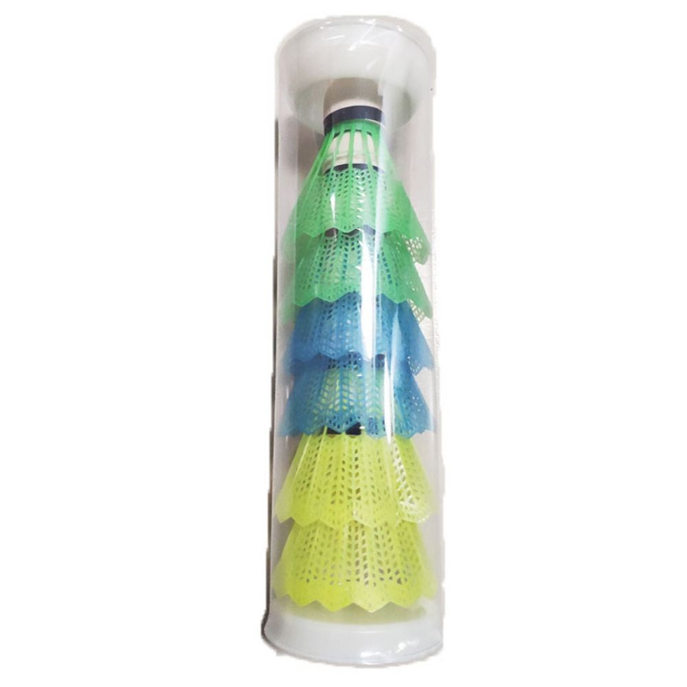 6/12 Uds. Cabeza de bola de es - Badminton Nylon Shuttlecock reseña y precio