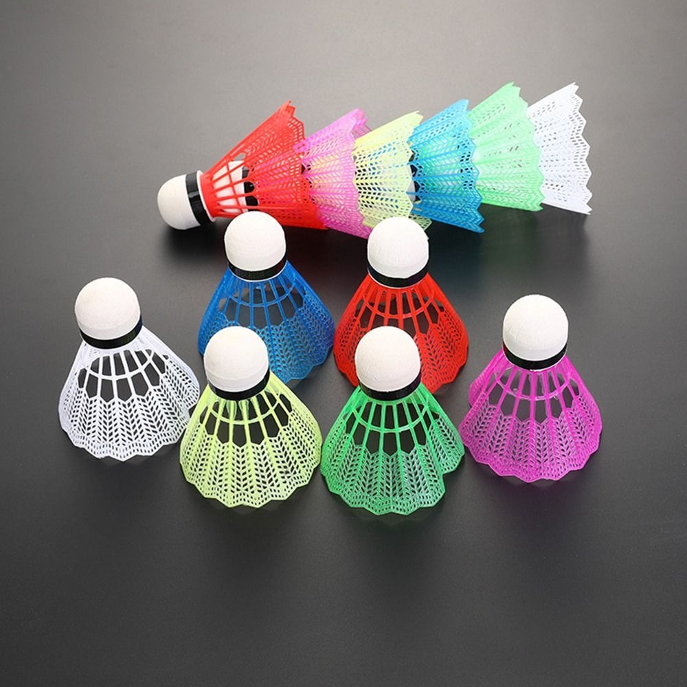 6/12 Uds. Cabeza de bola de es - Badminton Nylon Shuttlecock reseña y precio