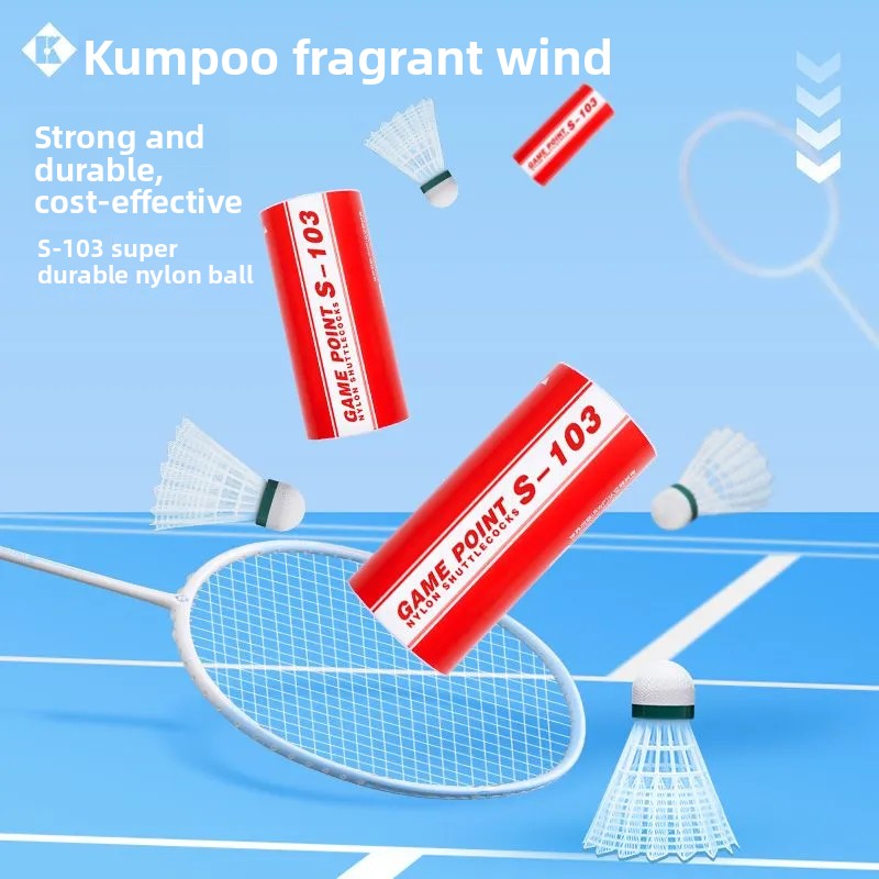1 tubo de 3 unidades de pelota - Badminton Nylon Shuttlecock reseña y precio