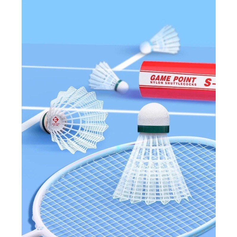 1 tubo de 3 unidades de pelota - Badminton Nylon Shuttlecock reseña y precio