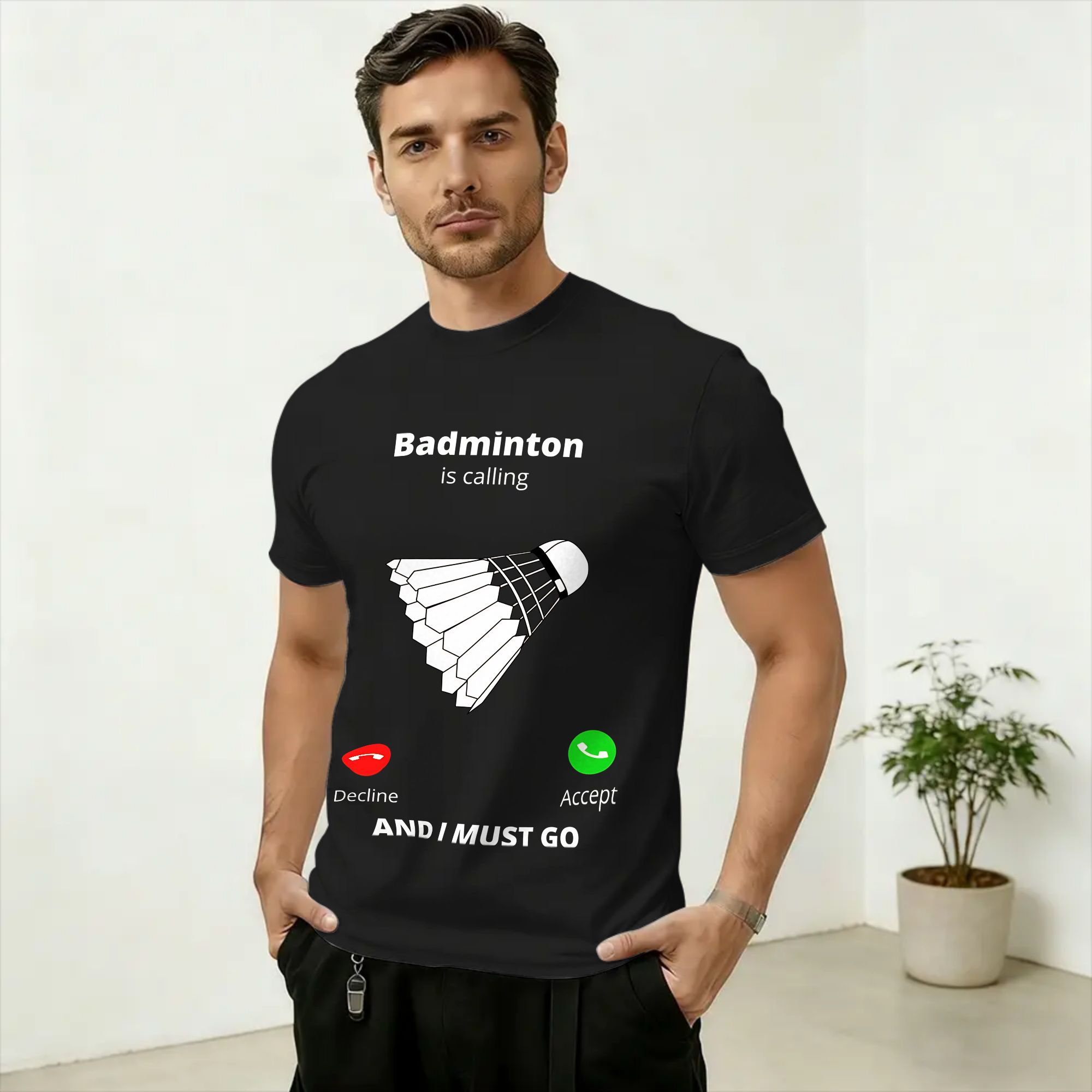Camiseta informal de bádminton - Badminton Is Calling reseña y precio