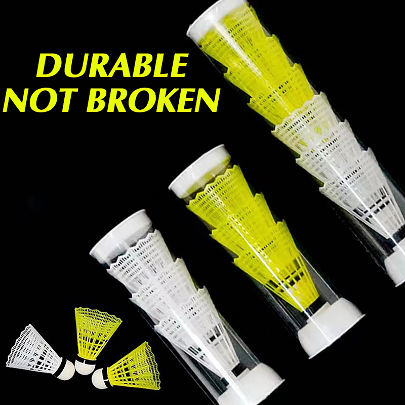 【W】1 unidad de volantes de bád - Badminton Nylon Shuttlecock reseña y precio