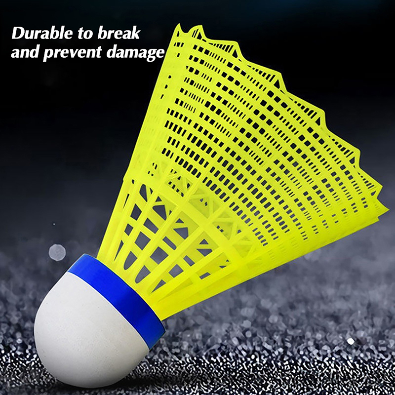 【W】1 unidad de volantes de bád - Badminton Nylon Shuttlecock reseña y precio