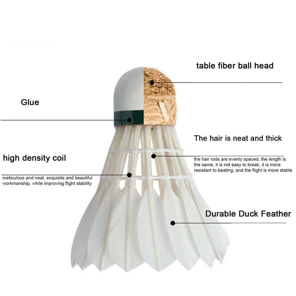 Volante de bádminton profesion - Badminton Nylon Shuttlecock reseña y precio