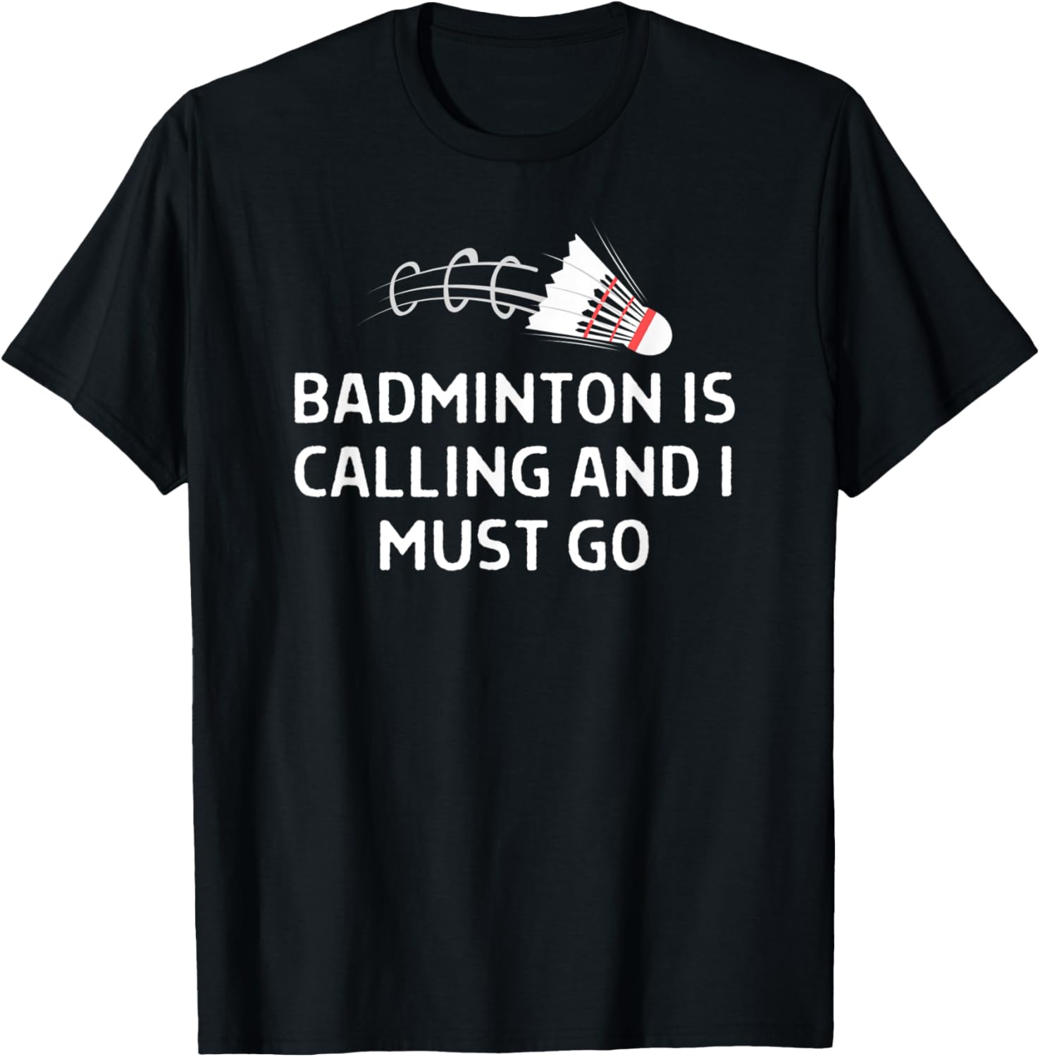 Camiseta divertida de bádminto - Badminton Is Calling reseña y precio