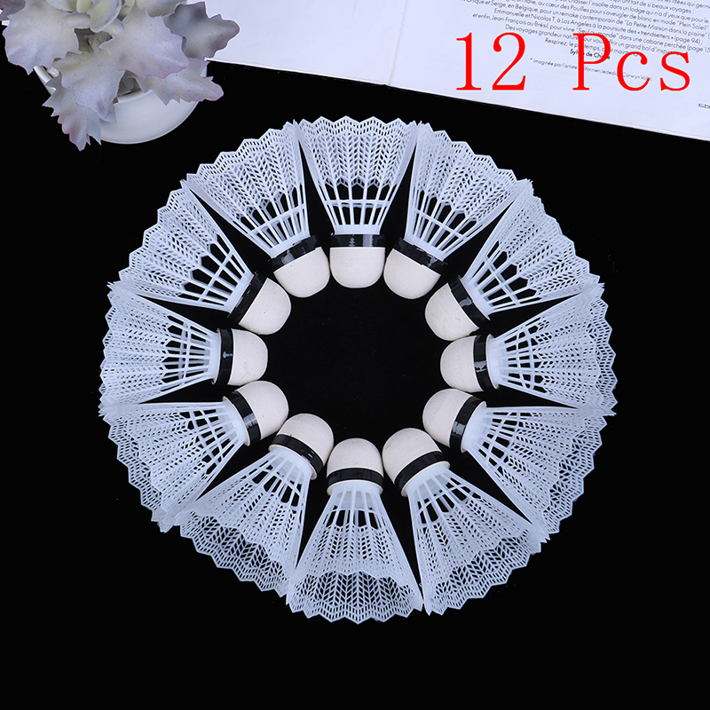 12 unidades de volantes de bád - Badminton Nylon Shuttlecock reseña y precio
