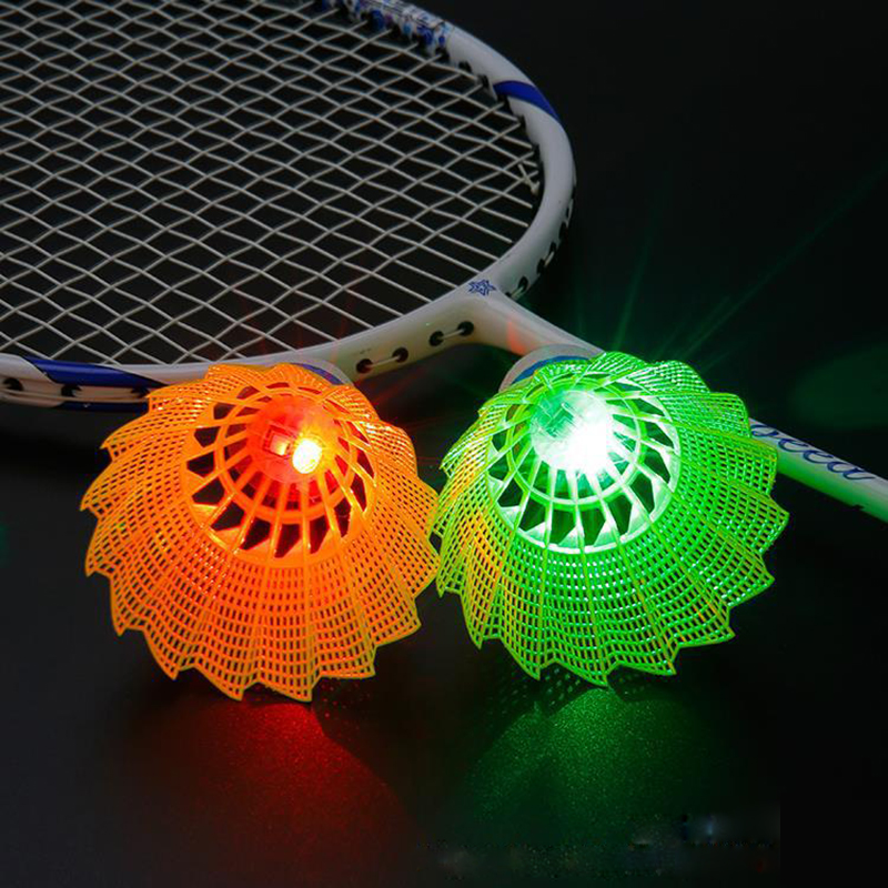 WELKIN-luces LED de noche oscu - Badminton Nylon Shuttlecock reseña y precio